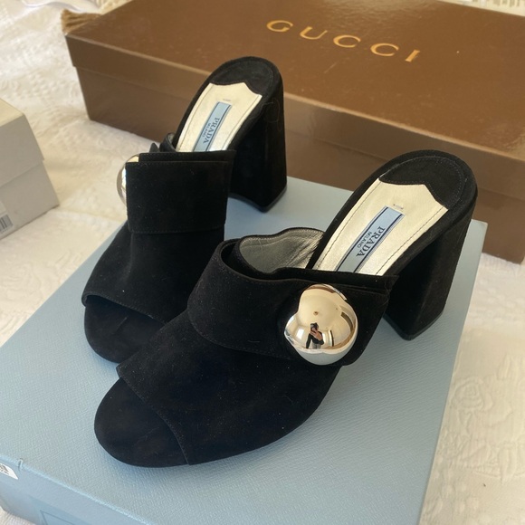 like new Prada chunky heels - Picture 1 of 6